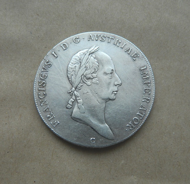 Predám 1 toliar 1826 C  Franciscus I.