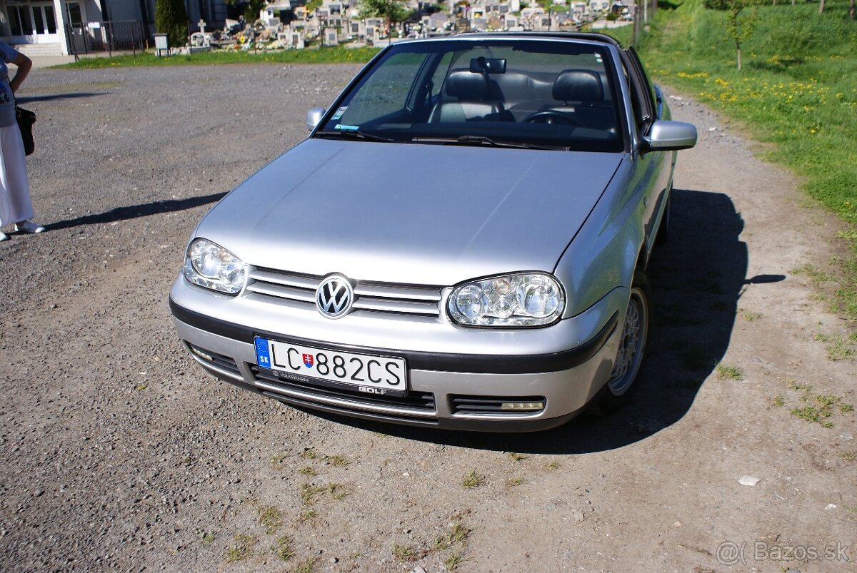 Volkswagen Golf Cabrio  1.9,diesel 66kW