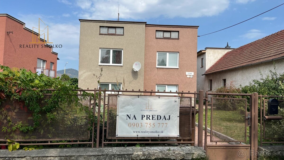 Predaj RD v mestskej časti Prešov - Nižná Šebastová.