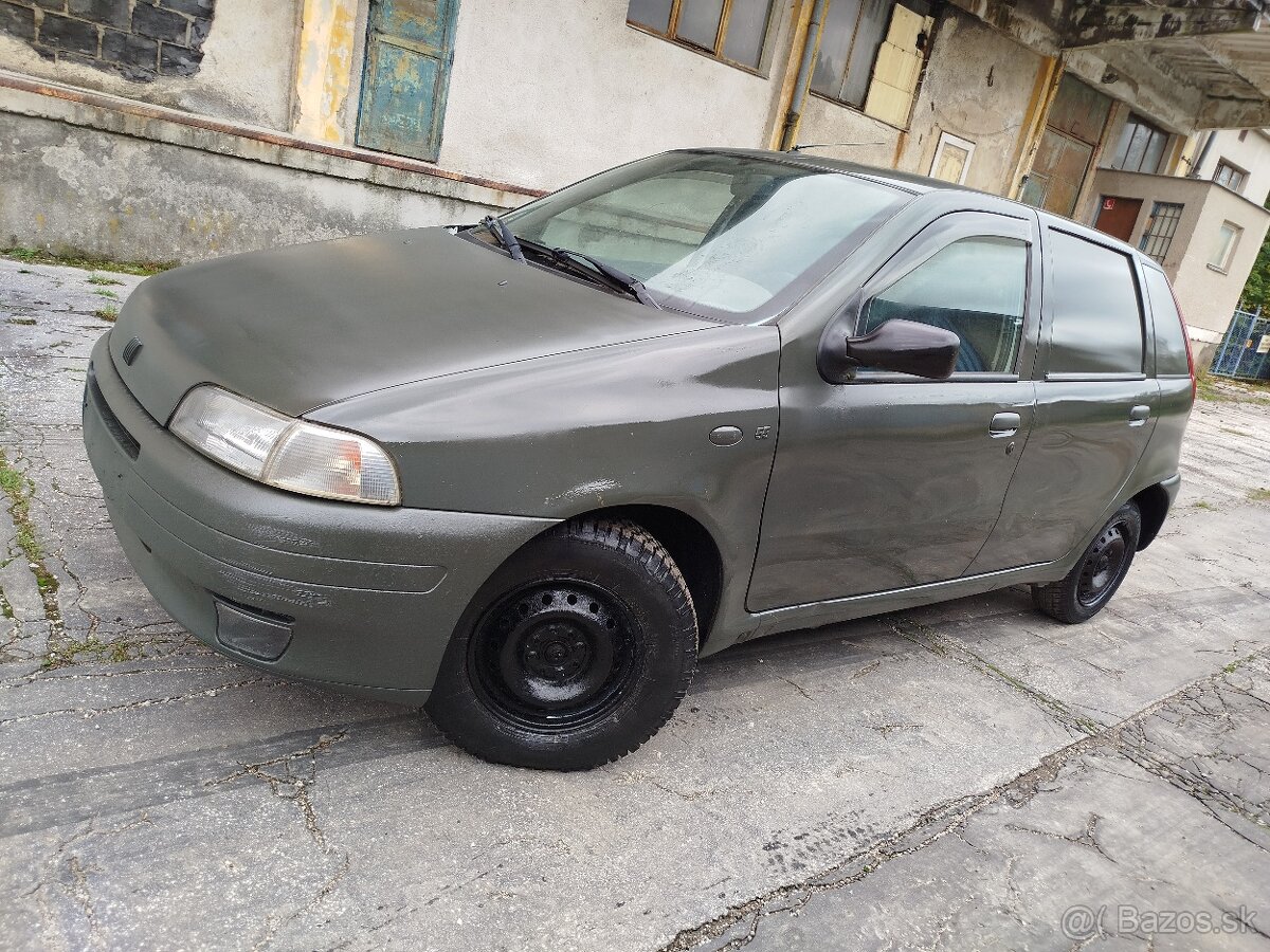 Predám Fiat Punto 1.2i benzín bez tp a špz