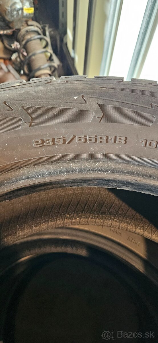 Pneumatiky 235 55 R18 Goodyear zimne