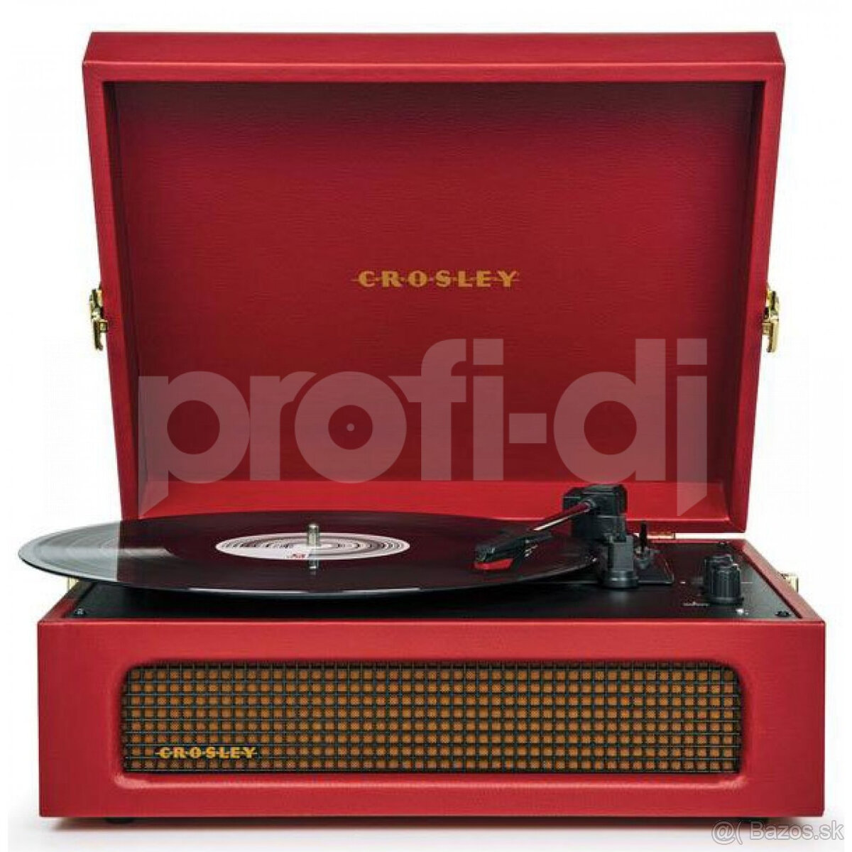 Gramofón - Crosley Voyager Burgundy Red - nový