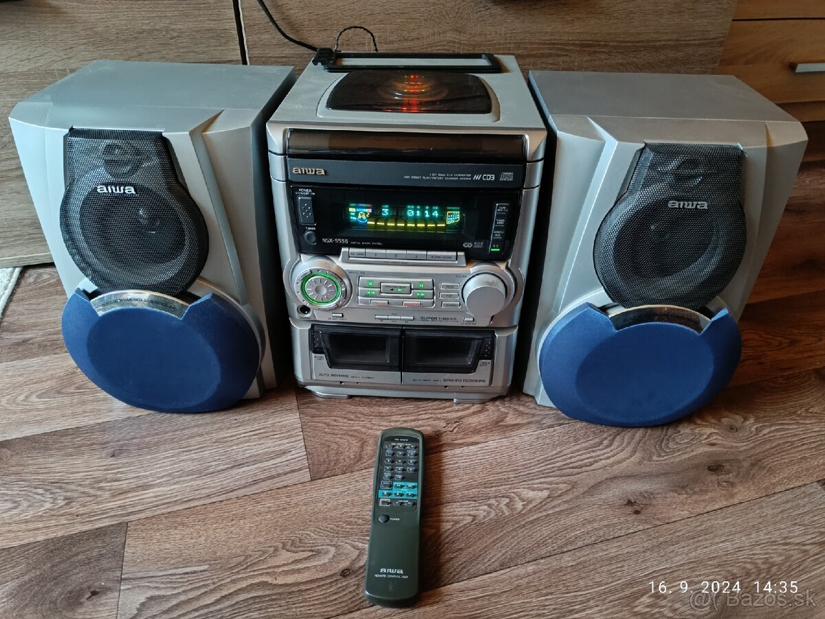 AIWA NSX-S556 + 2x AIWA SX-WNSZ52