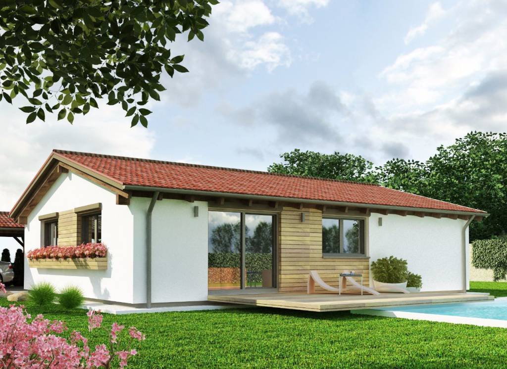 LUXURY_ NÍZKOENERGETICKÝ DREVODOM 4 izbový, 108 m2, okr. Ruž