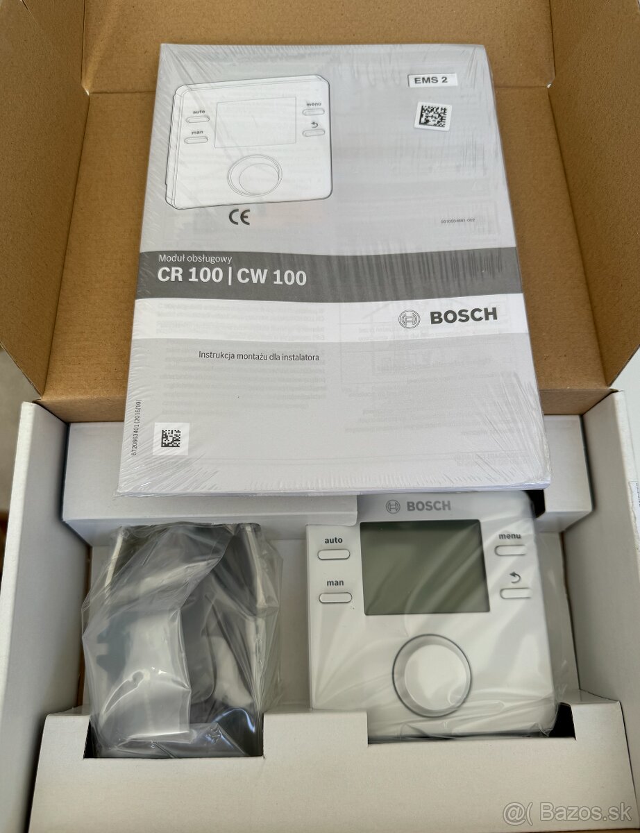 Bosch CW100 termostat - NOVY, nepouzity