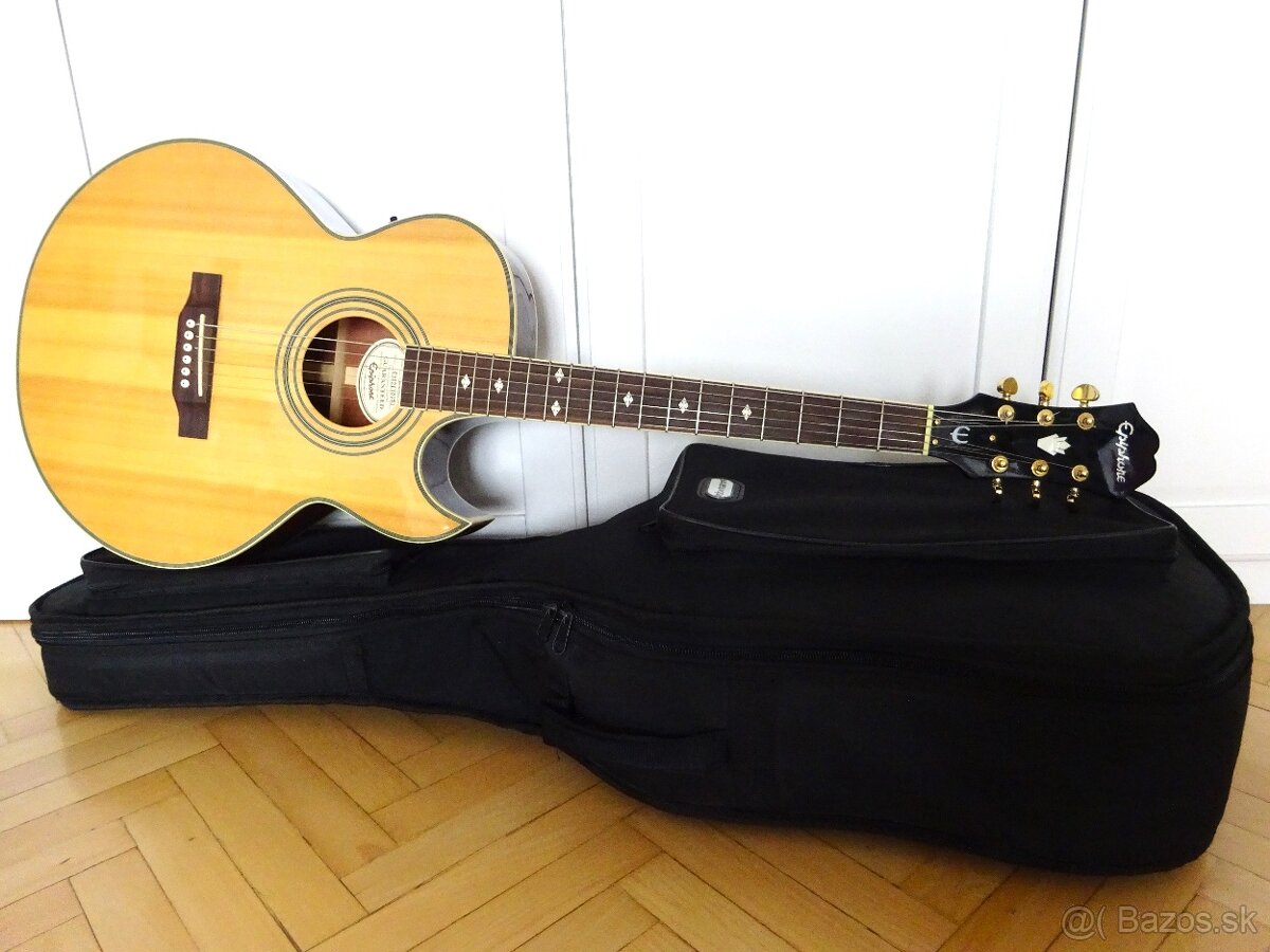 EPIPHONE PR-5E-NA ELECTRO-ACOUSTIC JUMBO NATURAL vr PÚZDRA