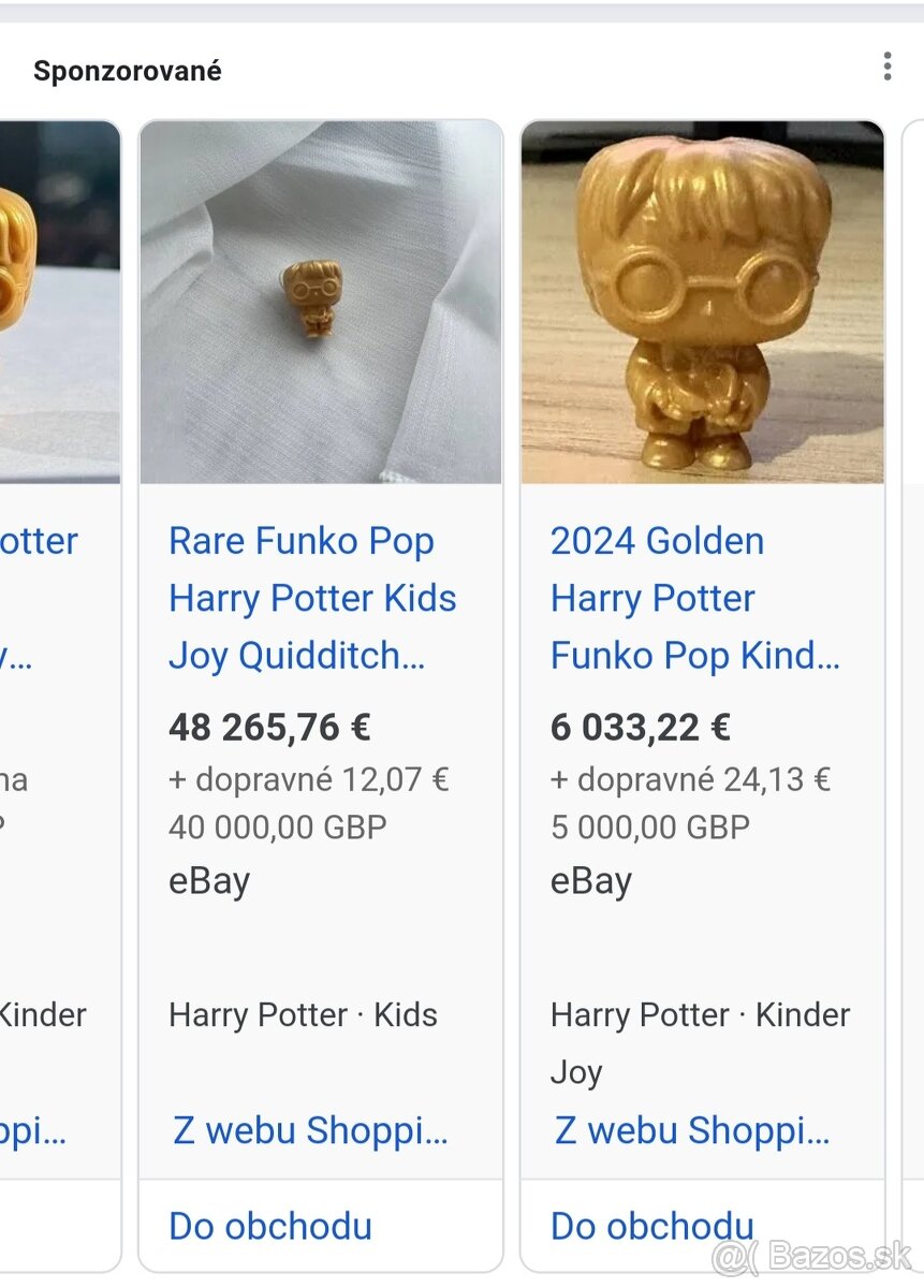 Predám Harry Potter gold kód má VT413