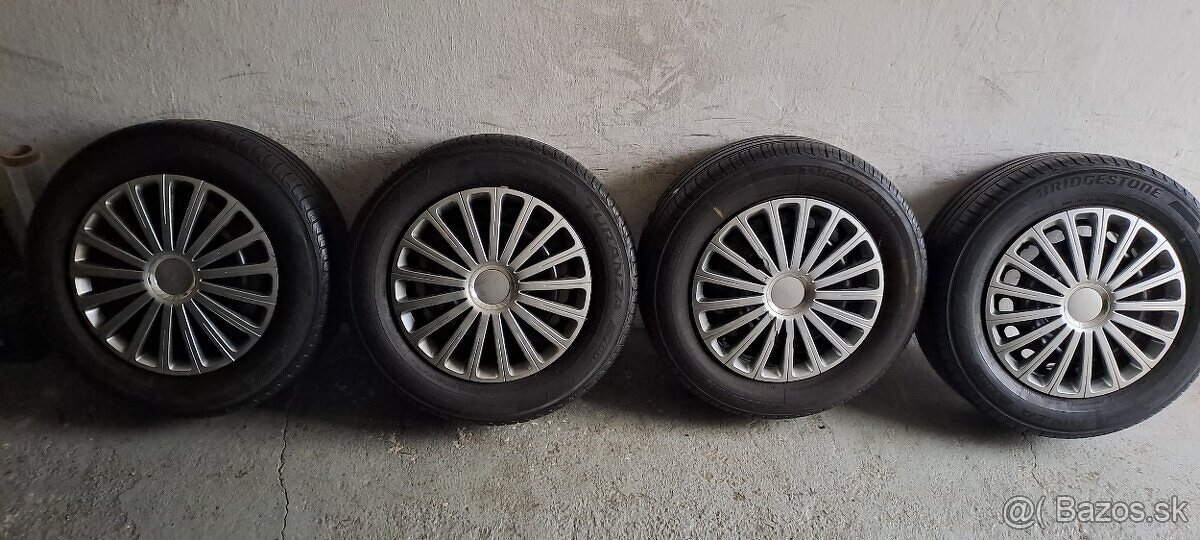 5x112 r16 letne pneumatiky 215/60 r16 Bridgestone