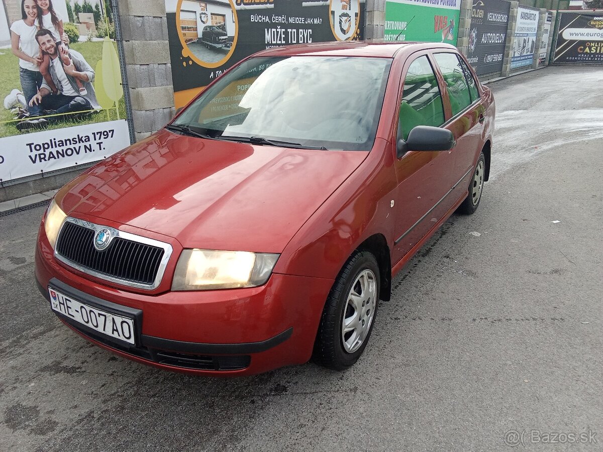 Škoda Fabia 1.2HTP...1. majiteľ