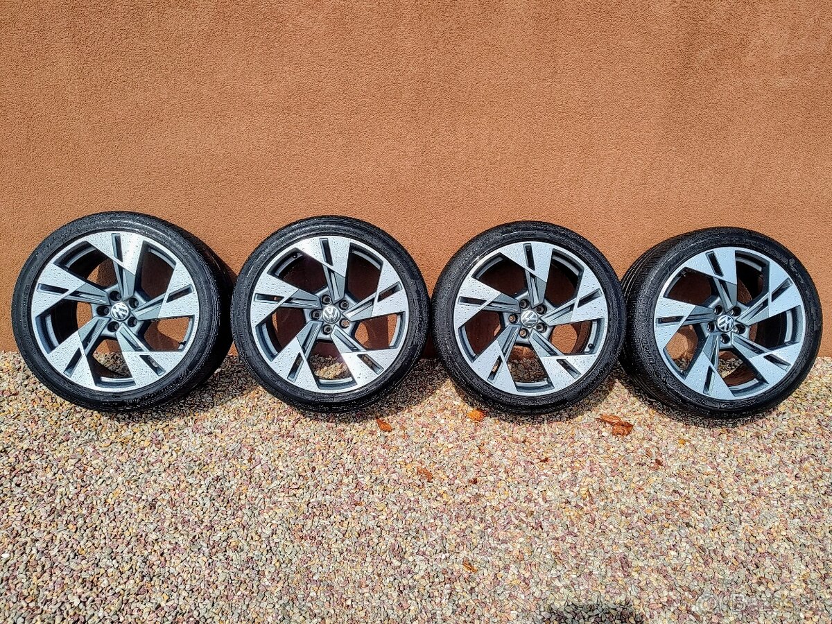 Predám kolesá 5x112 R20 Audi+letné pneumatiky