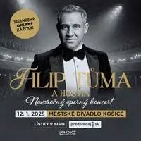 Novoročný koncert Filip Tůma, 12.1. KOŠICE