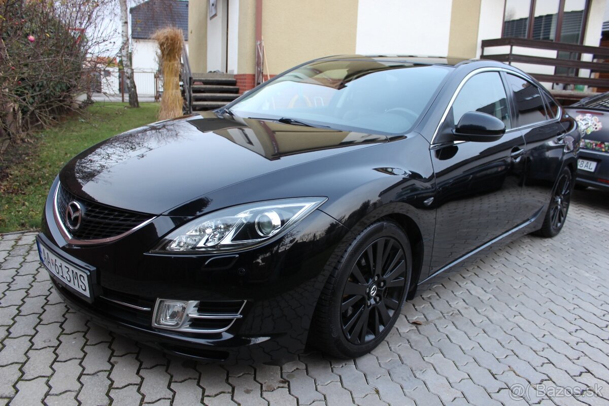 • MAZDA 6 2.5i, 125 kW, benzín, 6-st. manuál, r.v.2009 •