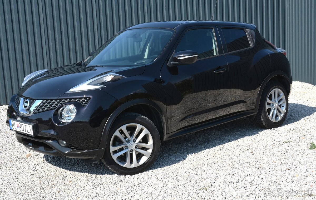 Nissan Juke 1.2 benzín, SR. voz, 1. majiteľ, kamera