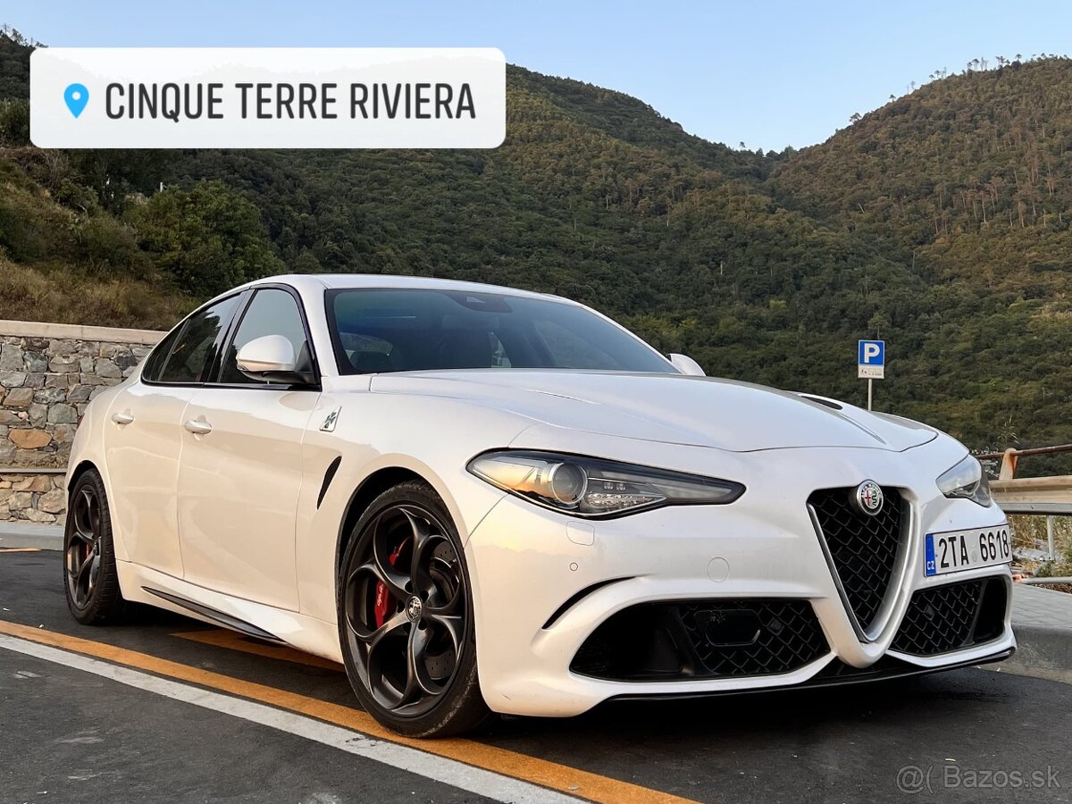 Alfa Romeo Giulia Quadrifoglio 2.9 biturbo, 510k