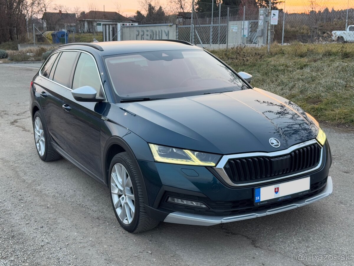 Škoda Octavia IV Scout 2.0 TDi 4x4 DSG 147kw r.v. 3/2021