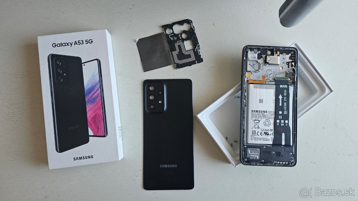 LCD displej a iné diely na Samsung Galaxy A53 5G