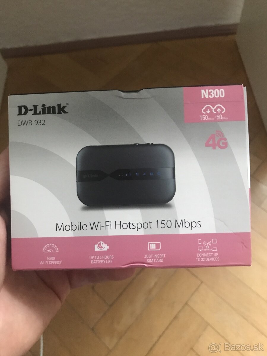 D-Link DWR-932 vreckovy wifi router