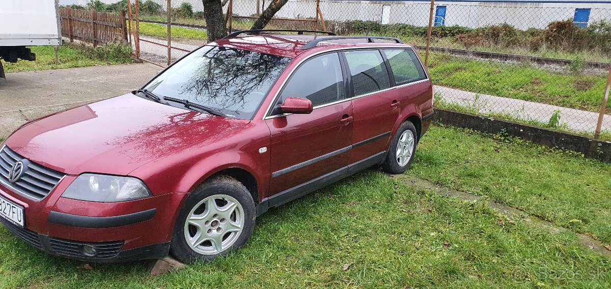 Predam Volkswagen Passat b 5,5  variant 1,9TDI 96kw r.v.03