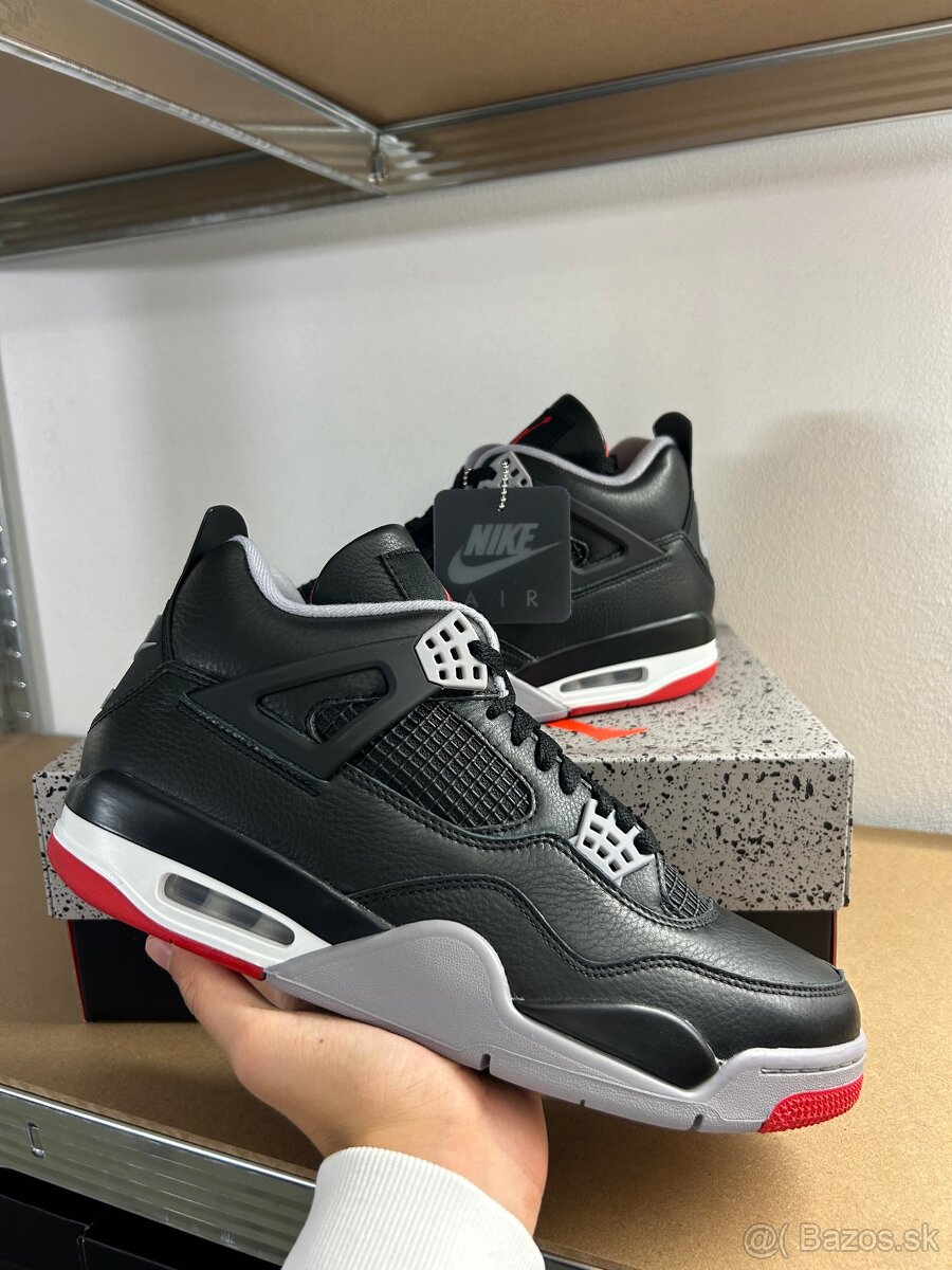 Nike Air Jordan 4 Bred Reimagined