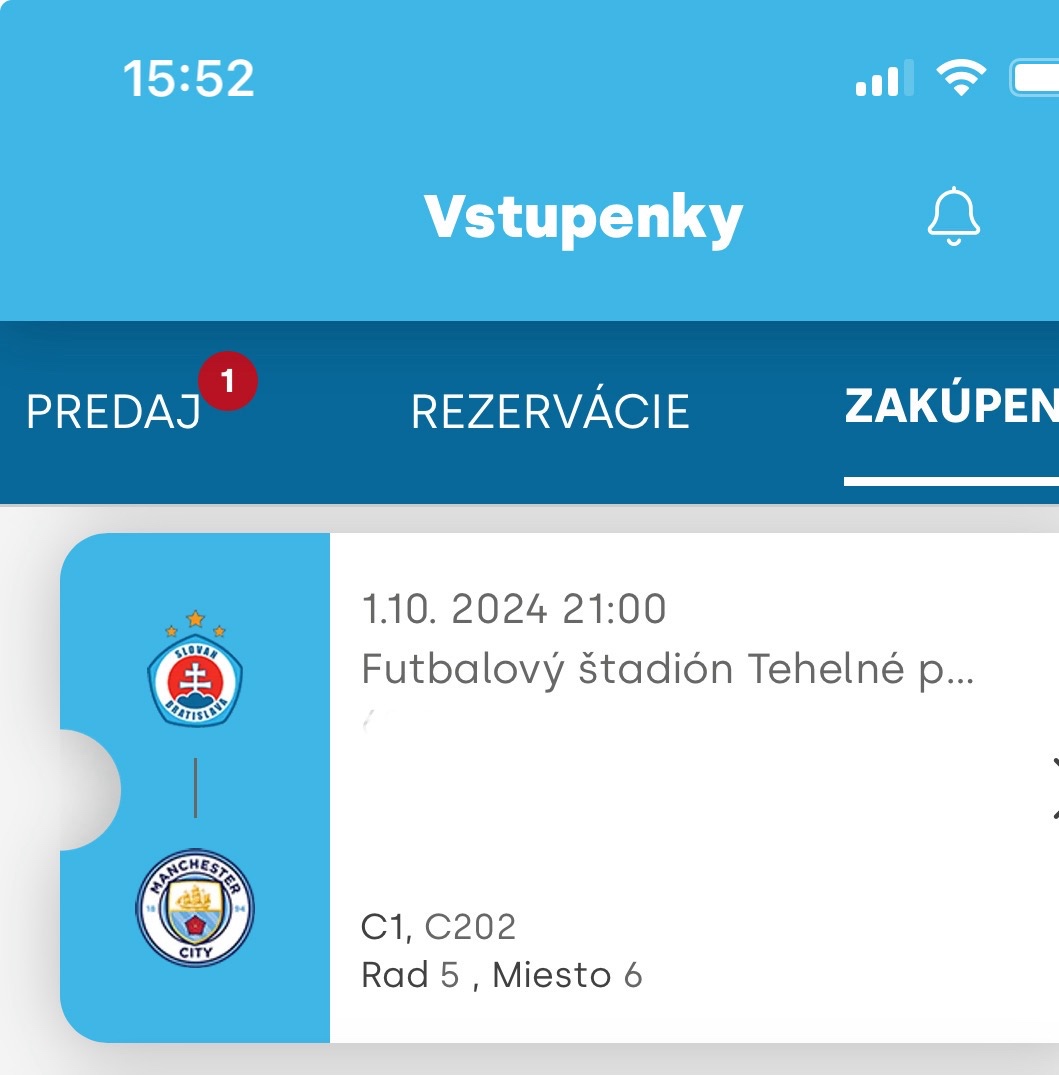 Slovan Bratislava Manchester City