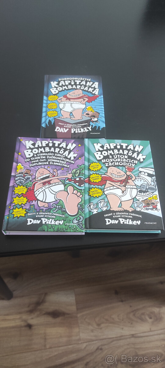 Dav Pilkey- kapitán bombardák