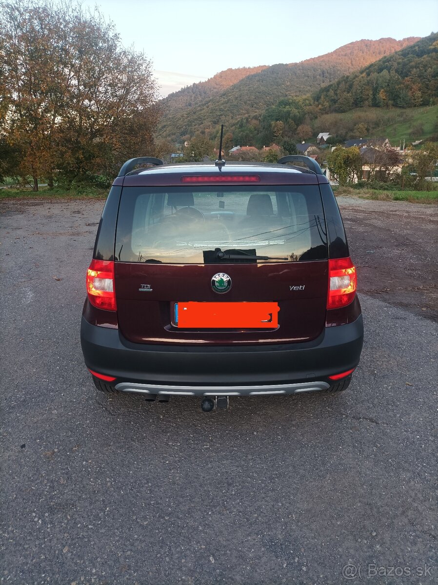 Škoda Yeti 1,6tdi 77kw 2012 greenline