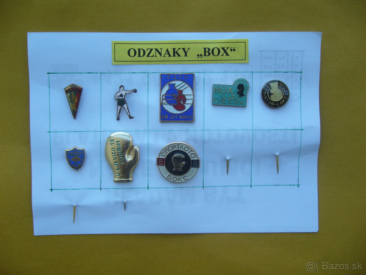 Odznaky " box "