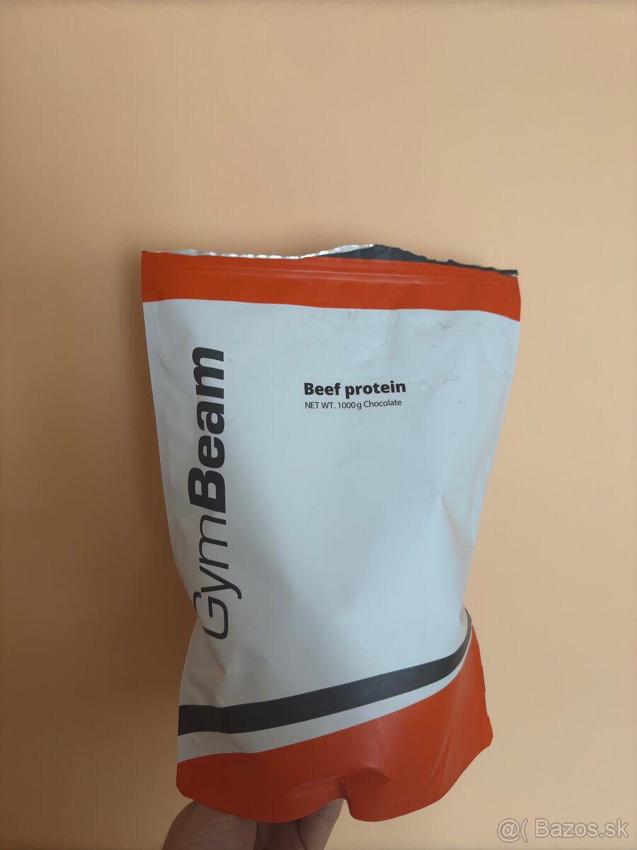 Gymbeam beef protein cokolada pol balenia