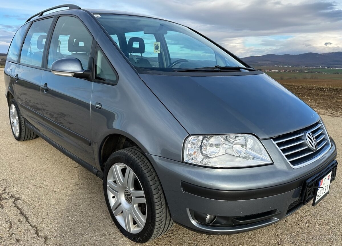 Volkswagen Sharan 1.9 TDI,4x4,85kW,2009,185000km,serviska