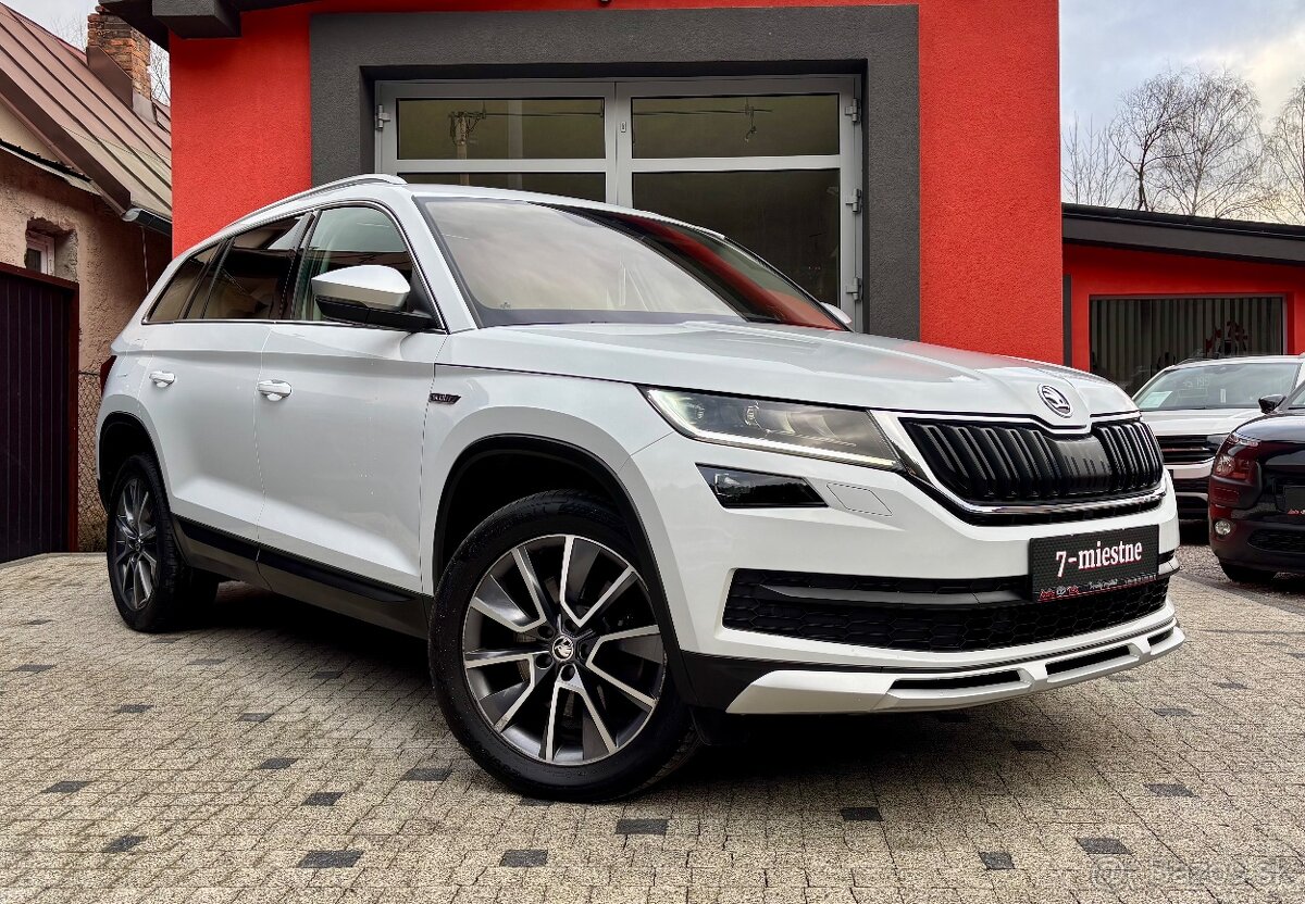 Škoda Kodiaq Scout 2.0 TDI 140kw 4x4 DSG 7-MIESTNE