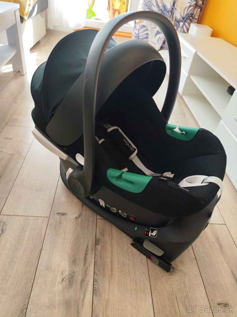 Cybex Aton B2 i-size volcano black+ isofix