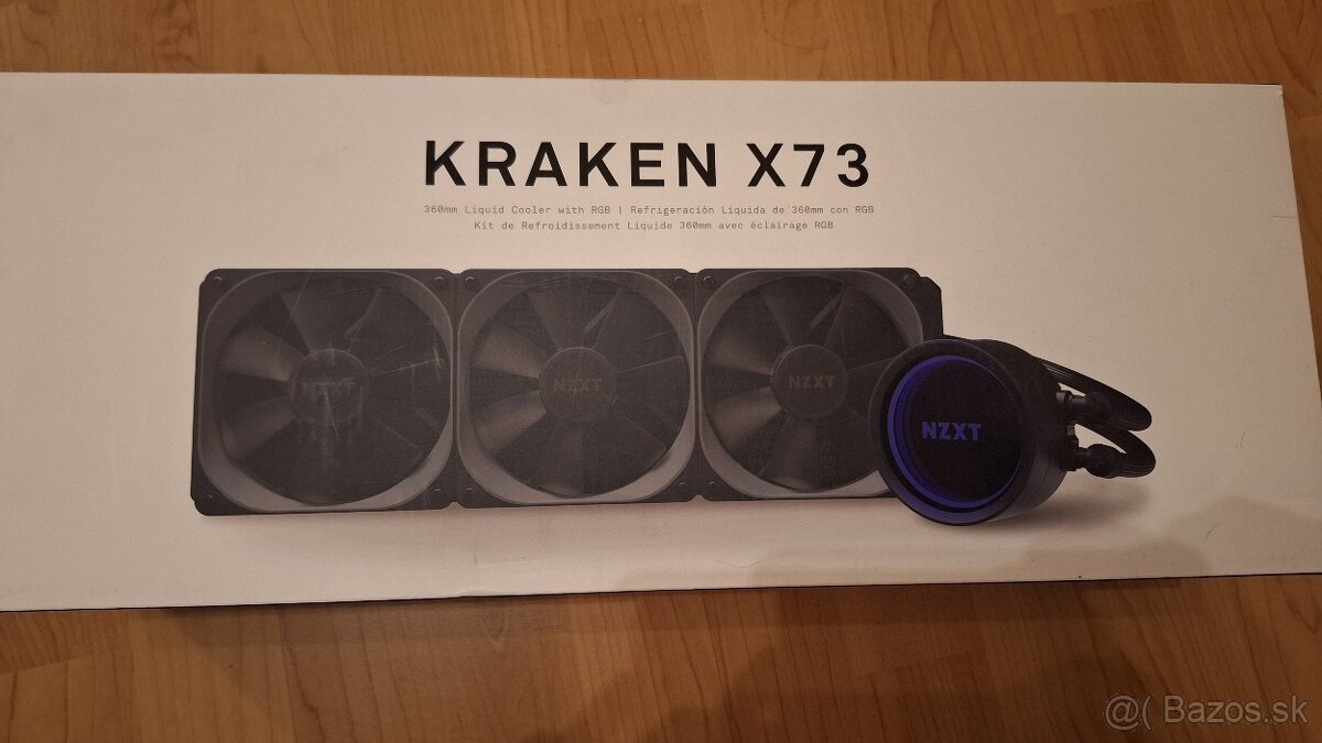 Vodné chladenie NZXT Kraken X73