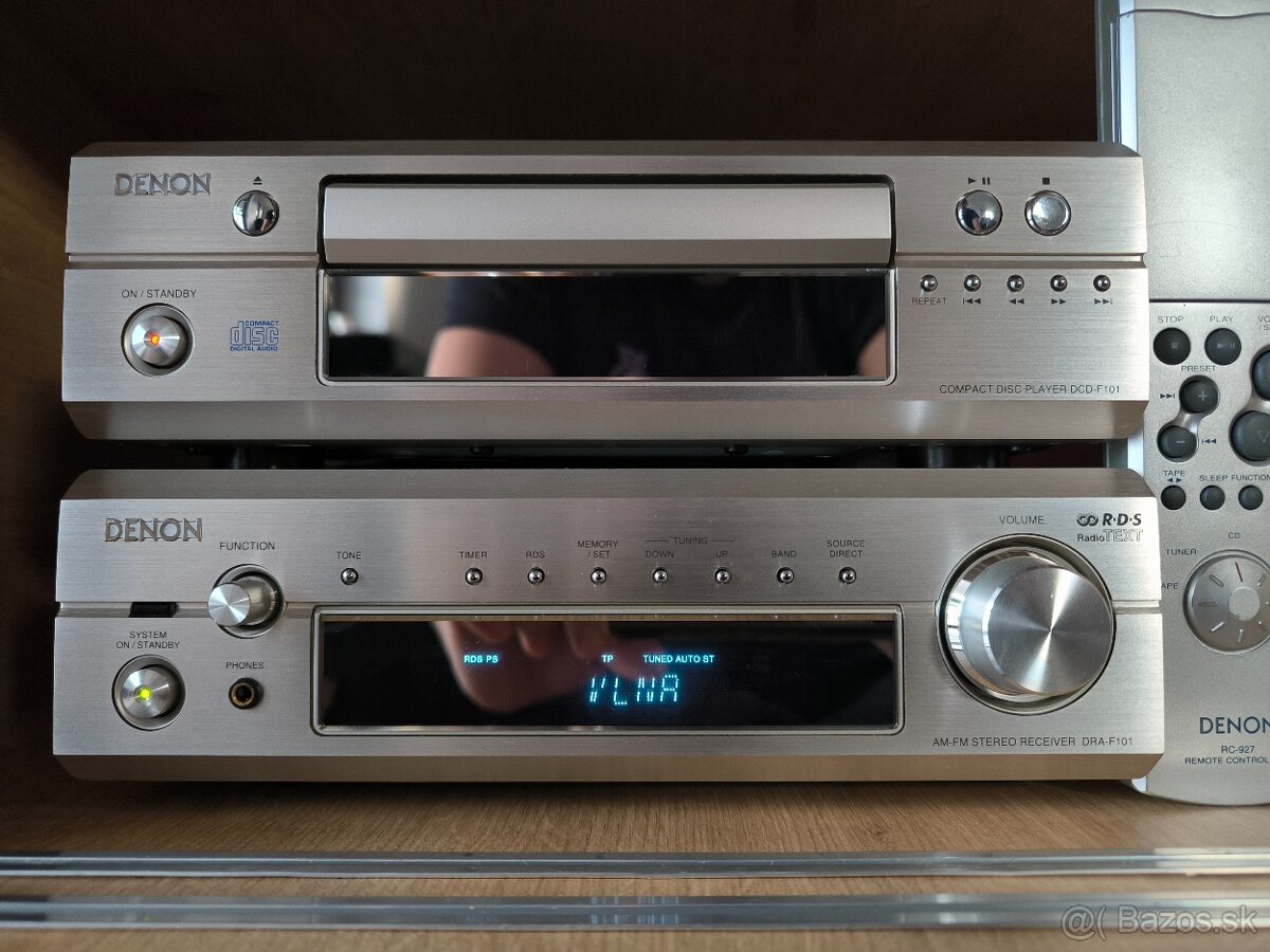 P: hifi zostavu DENON DRA -F101, DCD-F101 plus D.O. RC-927