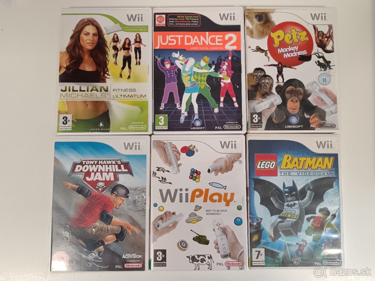 Nintendo Wii hry