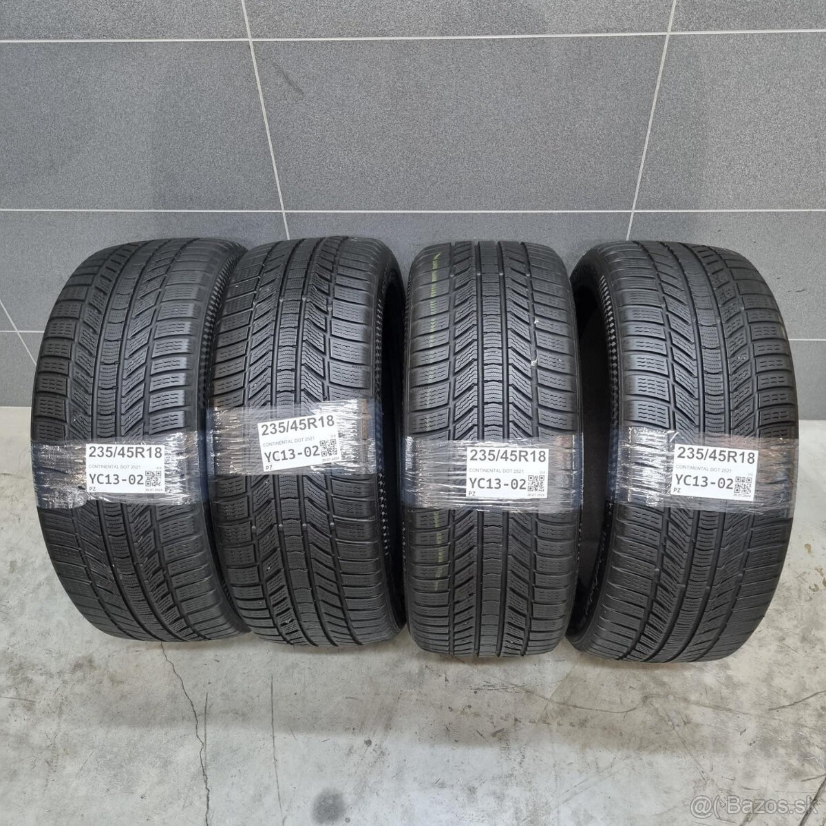 Zimné pneumatiky 235/45 R18 CONTINENTAL DOT2521