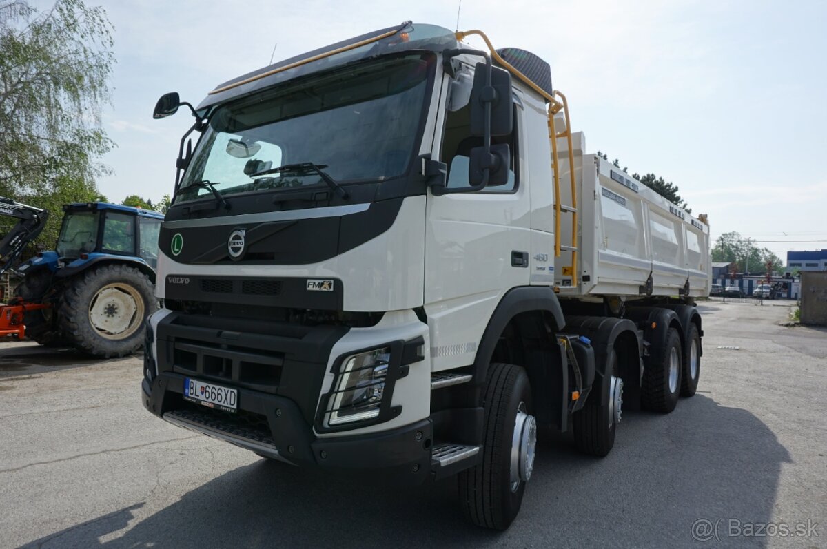 Volvo FMX 460 8X4 Trojstranný vyklapač