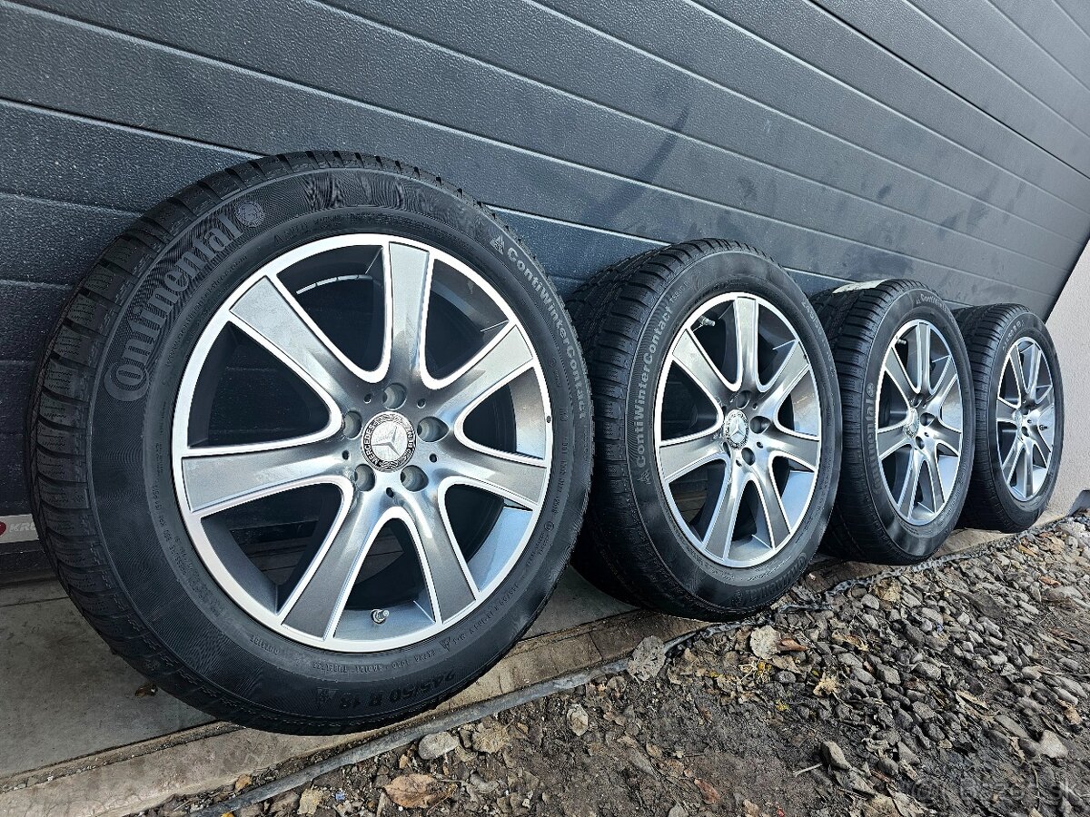 Nová Zimná Sada Mercedes S, E Allterain 245/50 R18, Cont