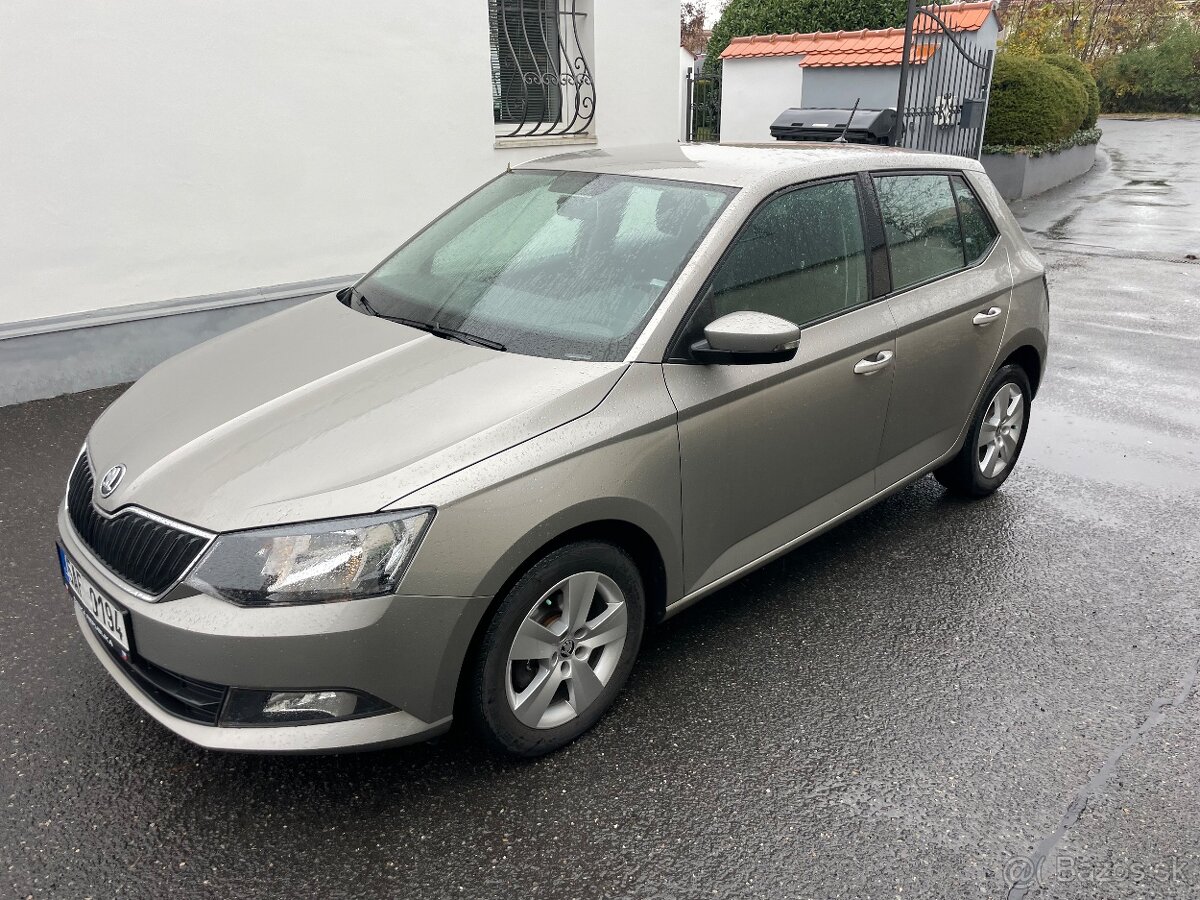 Fabia 3 1.0mpi 38000km top stav 3/2016