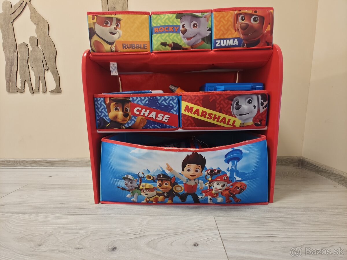 Paw Patrol regál