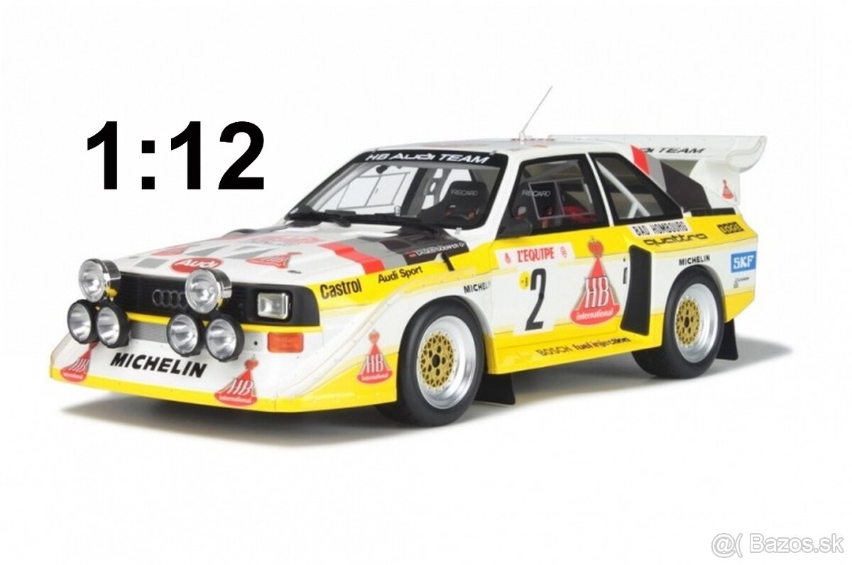 Kúpim model Audi Quattro Sport E2 Ottomobile v mierke 1:12