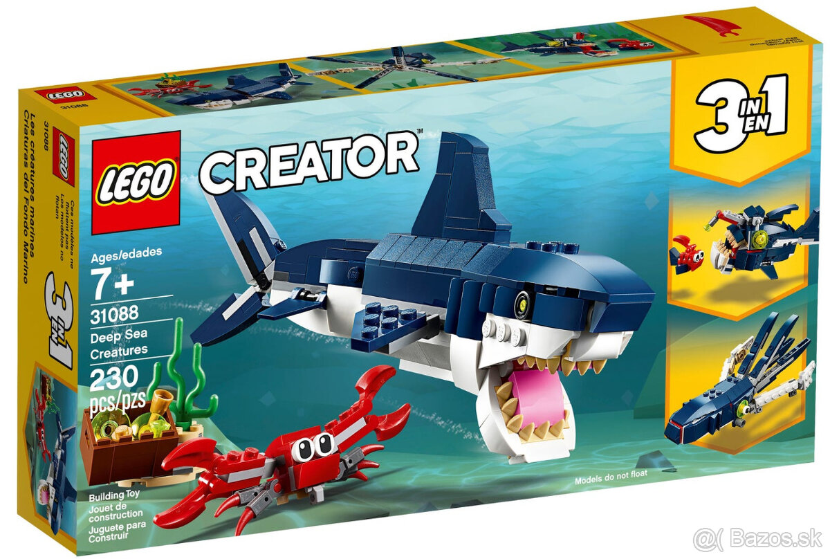 LEGO Creator 3-in-1 31088 Deep Sea Creatures