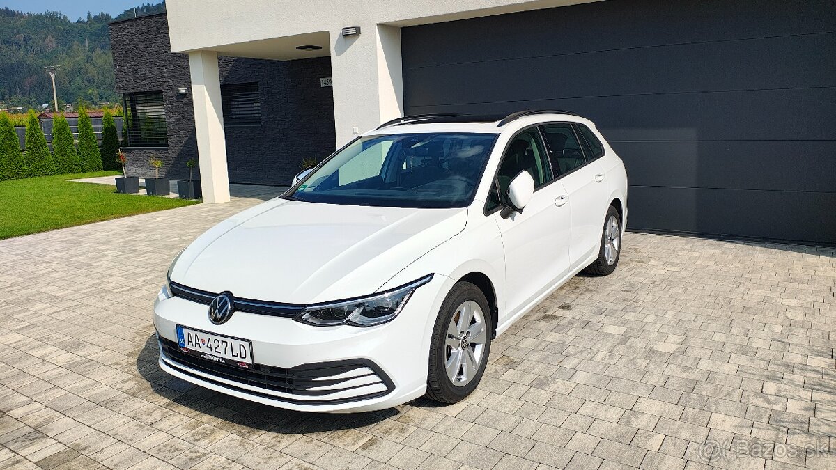 VW Golf 8 variant, 2,0TDI, 110kW, DSG, Panorama