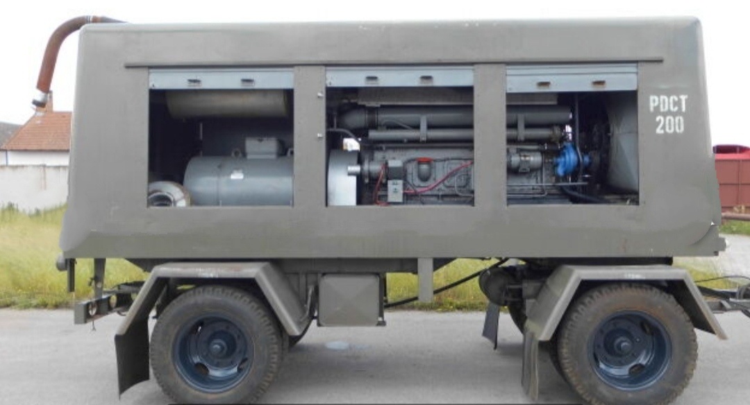 elektrocentrala PDCT 200, generator