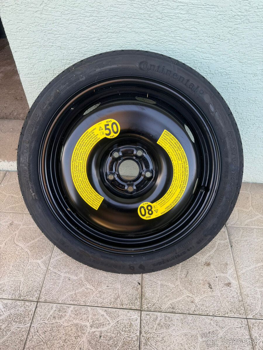 Dojazdova koleso origo VW 125/70 R18