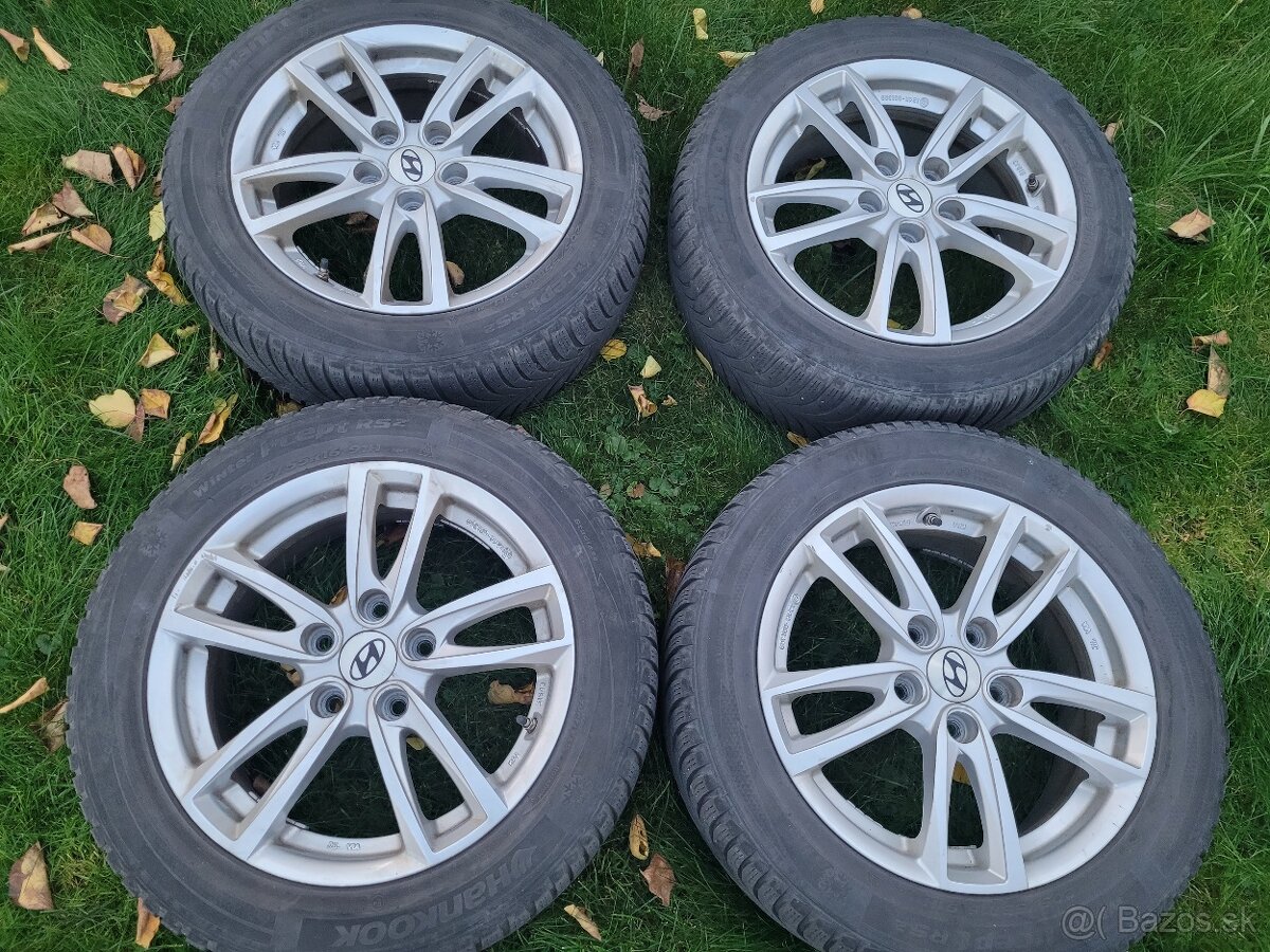 Predám 4 ks 16-ky elektróny Hyundai, rozteč 5x114,3