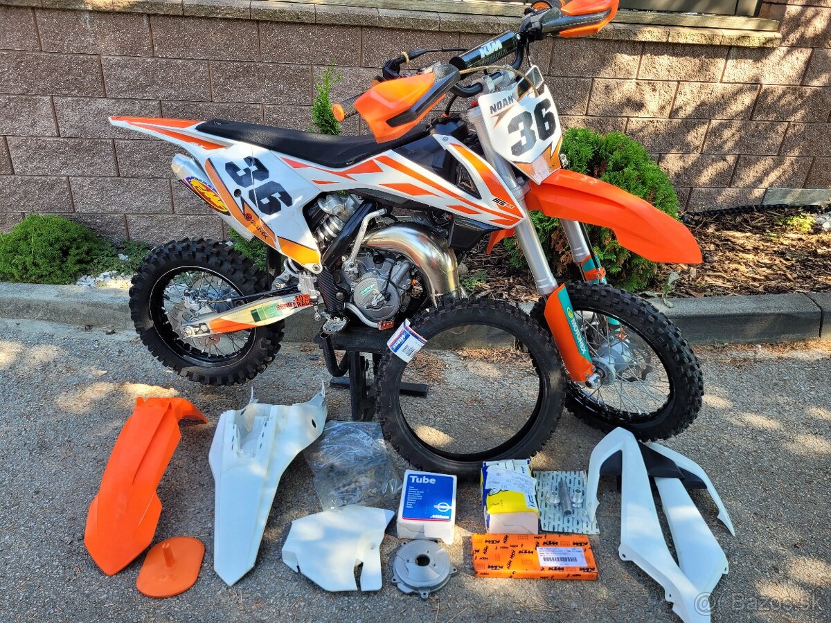 KTM SX 65  FMF + diely