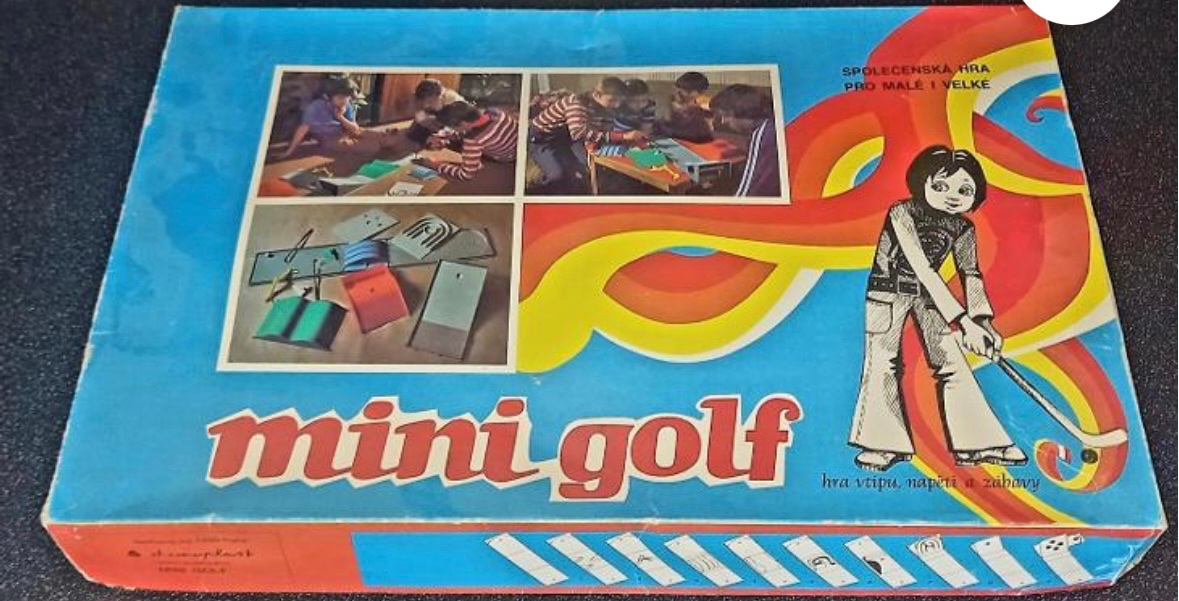 Kúpim minigolf retro