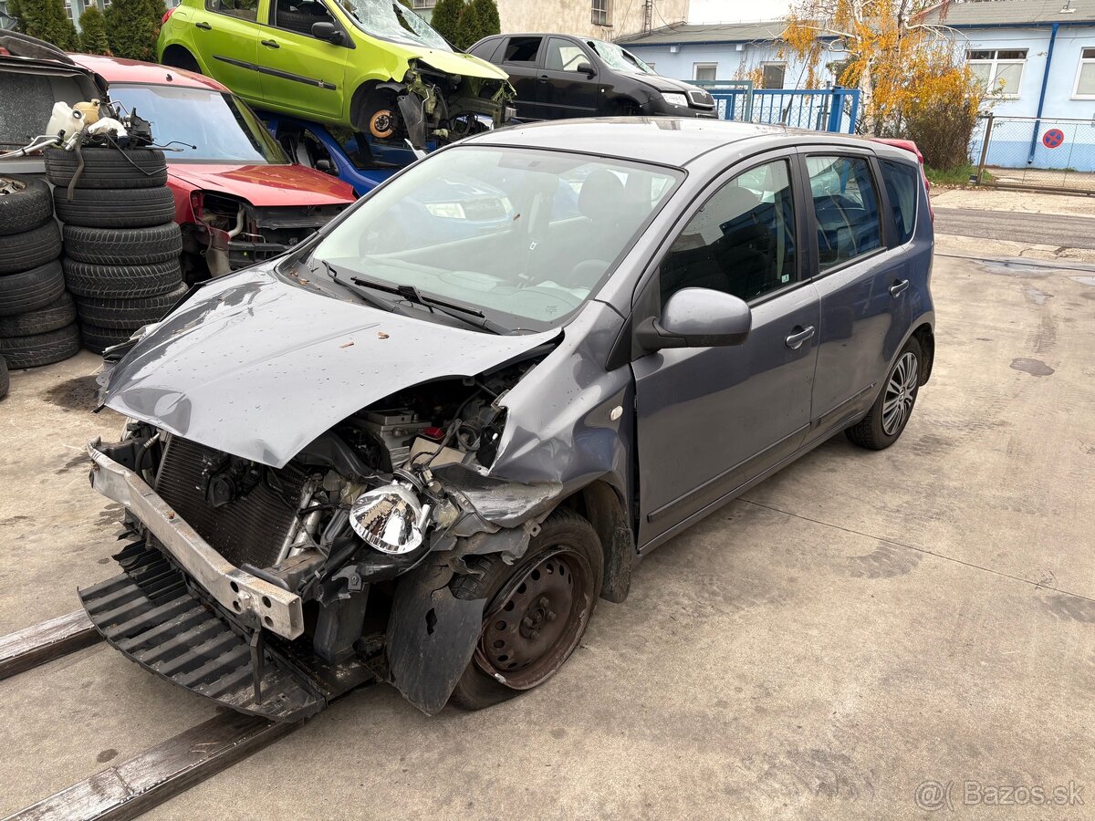 Rozpredam Nissan Note 1,4b 65kw 2008