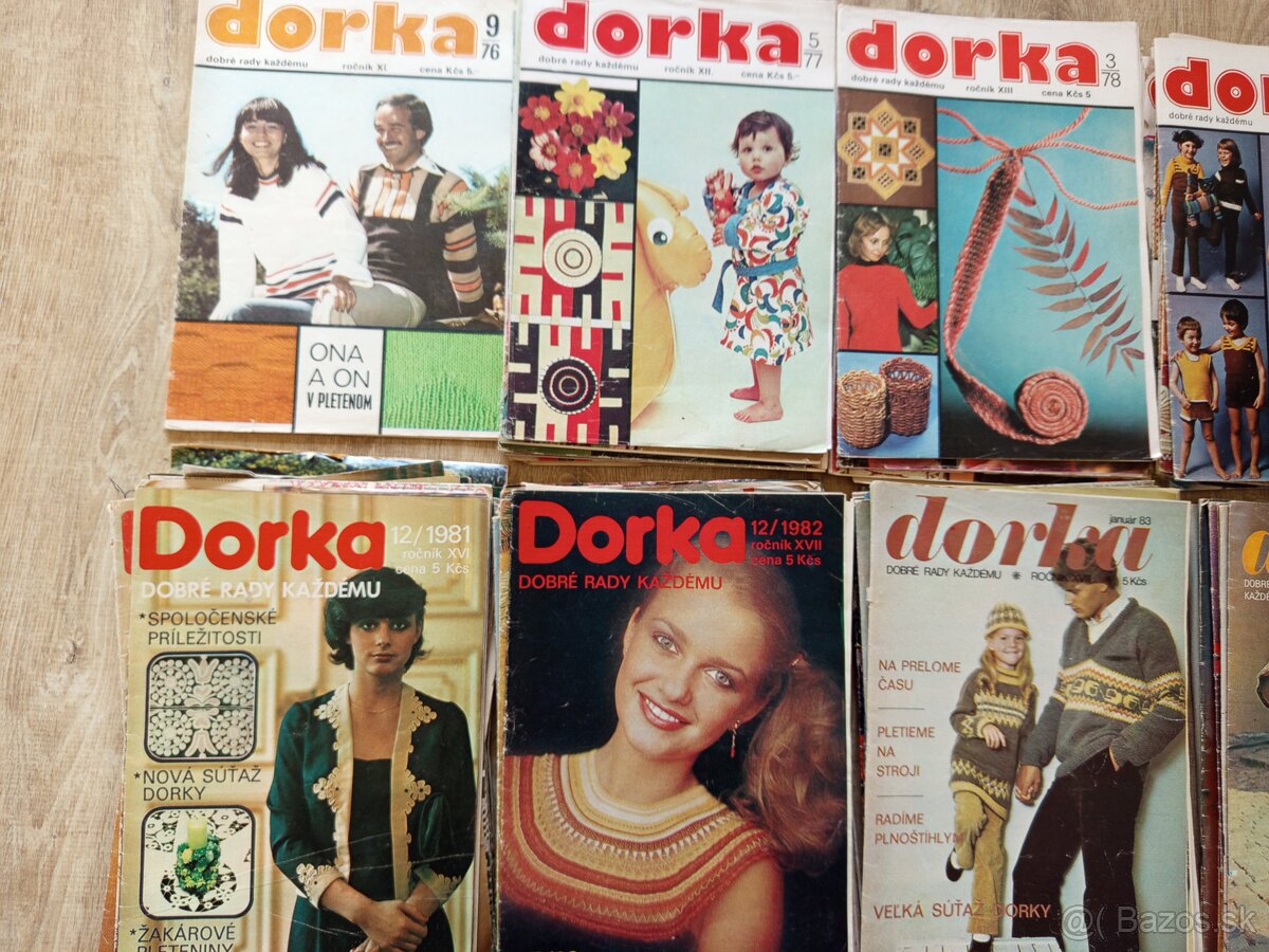 Retro časopisy Dorka