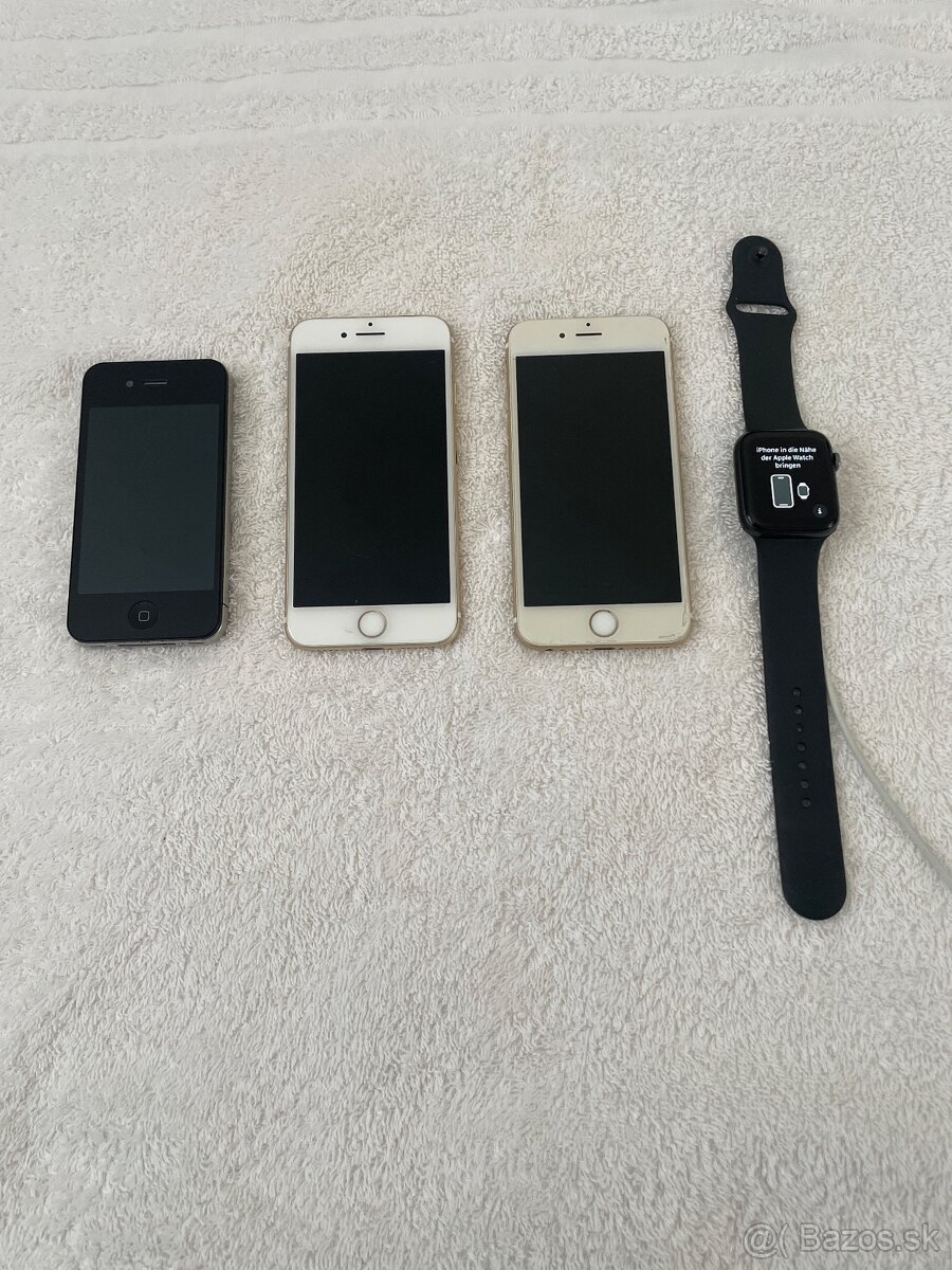 Apple 4, 6s,7  256 GB ,Aple Watch 7